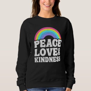 Camiseta Arco-íris Anti Bullying Paz Hippie Paz Amor & Bond
