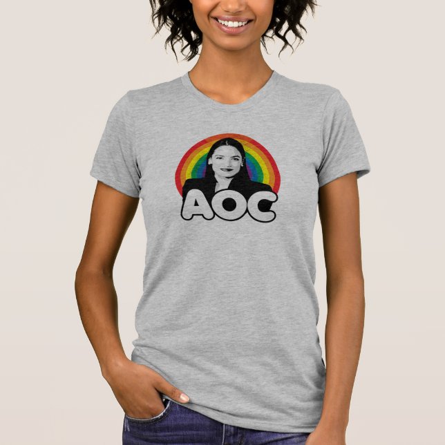 Camiseta Arco-íris AOC (Frente)