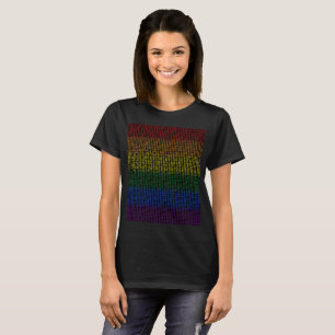 Camiseta Arco-Íris Binário