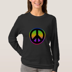 Camiseta Arco-íris brilhante