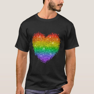 Camiseta Arco-Íris Brilhante
