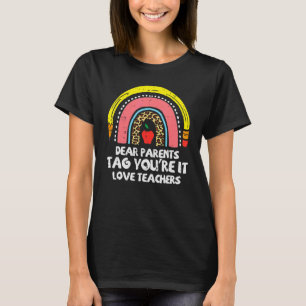 Camiseta Arco-Íris Caros Pais Dizem Que Foi Na Escola Do Di