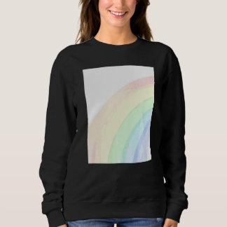 Camiseta Arco-íris Colorido Fofo