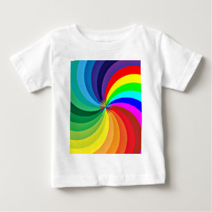 Camiseta Arco-Íris Colorido Mandala-46556