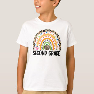Camiseta Arco-Íris Colorido Segundo Grau