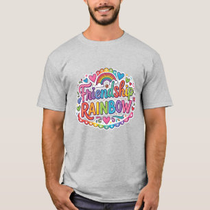 Camiseta Arco-íris da Amizade