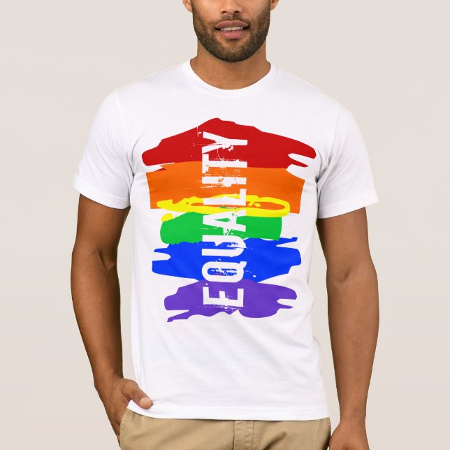 CAMISETA ARCO-ÍRIS DA IGUALDADE (Frente)