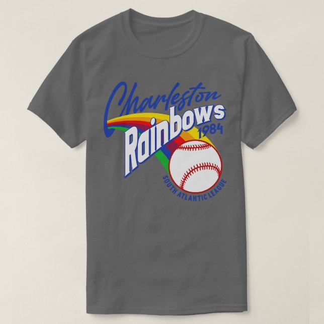Camiseta Arco-íris de Charleston (Frente do Design)