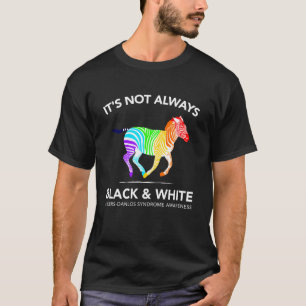 Camiseta Arco-íris de conscientização do EDS para Doença In