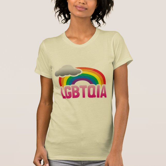 CAMISETA ARCO-ÍRIS DE LGBTQIA (Frente)