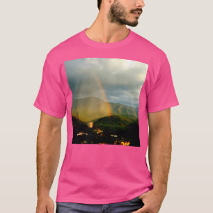 Camiseta Arco-Íris de Montanha Longo
