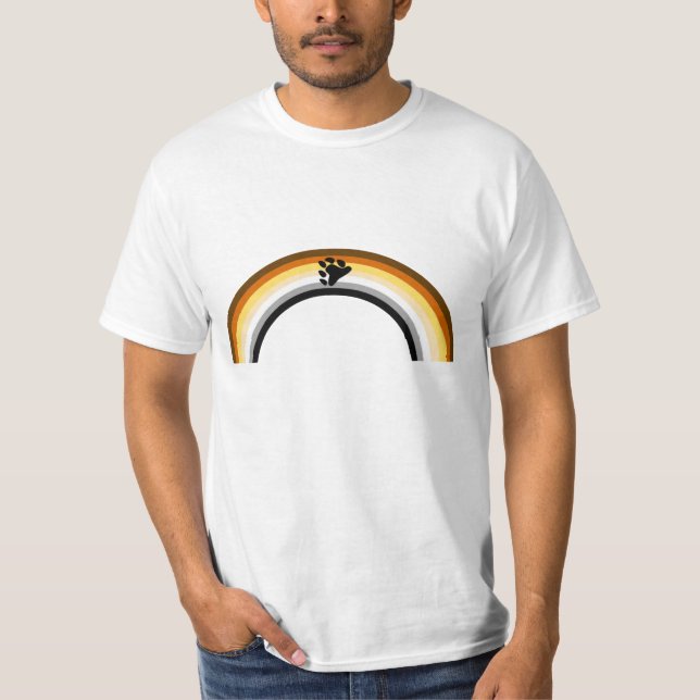 Camiseta Arco-íris de Ursos (Frente)