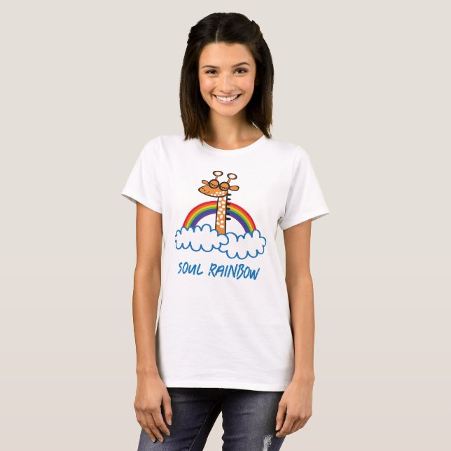 Camiseta Arco iris del alma (Frente Completa)