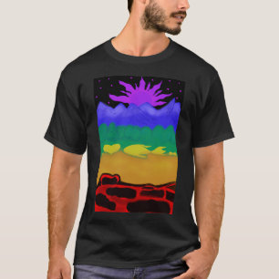 Camiseta Arco-íris do Céu ao Inferno