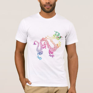 Camiseta Arco-íris do dragão