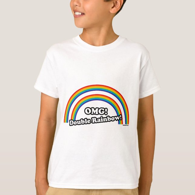 Camiseta Arco-íris dobro (Frente)