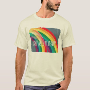 Camiseta Arco-íris dobro! Cheio sobre!