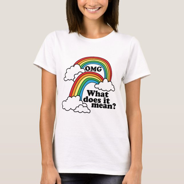 Camiseta Arco-íris Duplo (Frente)