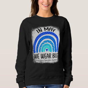 Camiseta Arco-Íris Em Maio Vestimos Espondilite Anquilosant