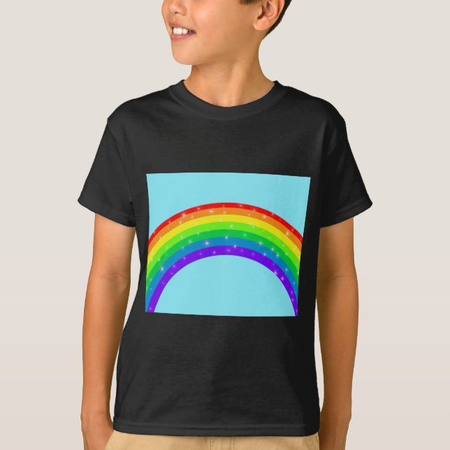 Camiseta Arco-íris Espontado (Frente)