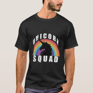 Camiseta Arco-Íris Esquadrão Unicórnio