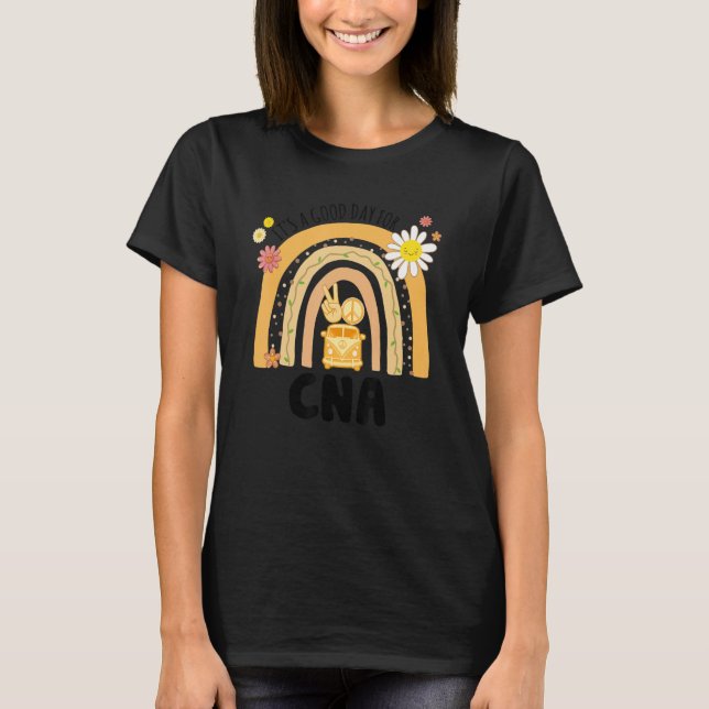 Camiseta Arco-íris Groovy Paz CNA Vintage 1 (Frente)