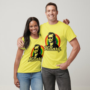 Camiseta Arco-íris Hillary Clinton 2016 - Clinton legal -