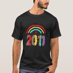 Camiseta Arco-Íris Incrível desde 2011 É o meu aniversário