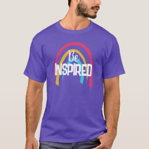 Camiseta Arco-íris Inspirador