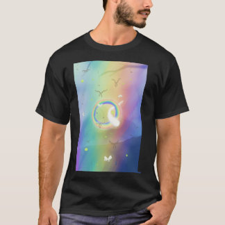 Camiseta arco-íris invertido mushishi família família