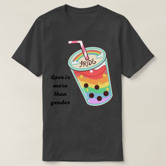 Camiseta Arco-íris LGBT (2) (Frente do Design)