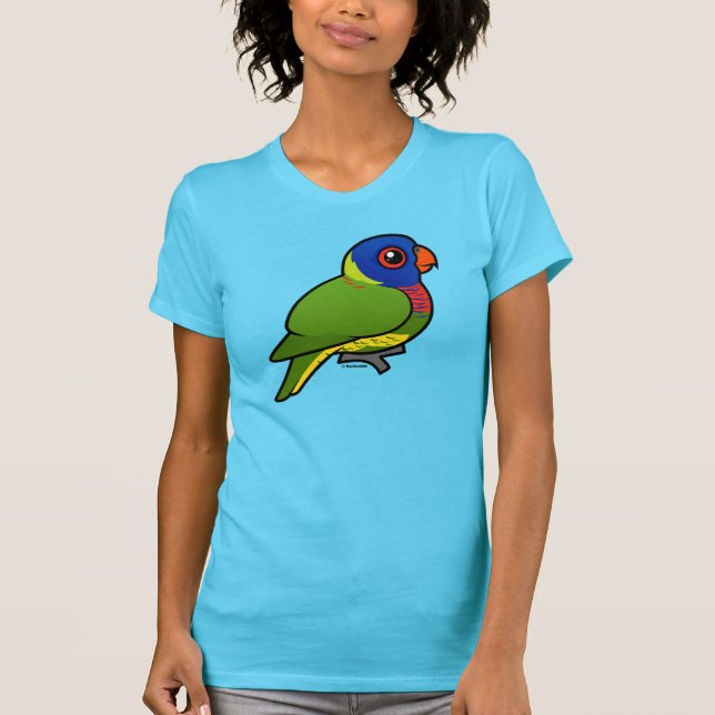Camiseta Arco-íris Lorikeet de Birdorable (Frente)