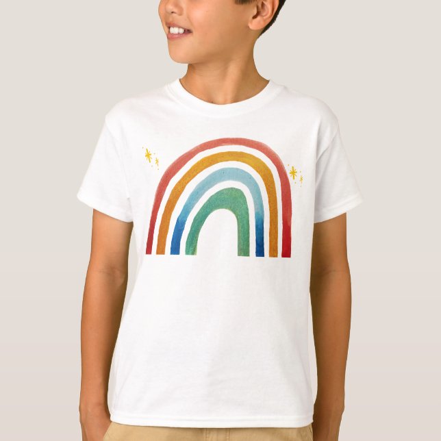 Camiseta Arco-íris Mágico (Frente)