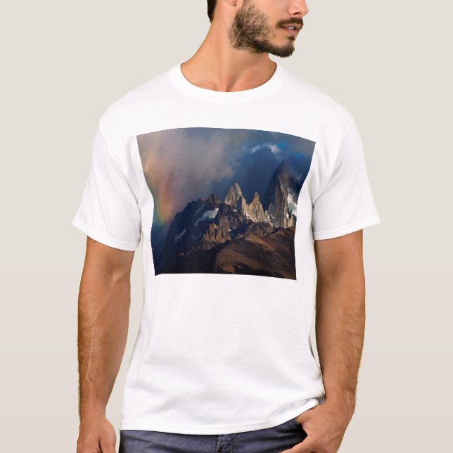 Camiseta Arco-íris nos Andes (Frente)