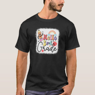 Camiseta Arco-íris Olá Terceiro Professor da 3ª Série Prime