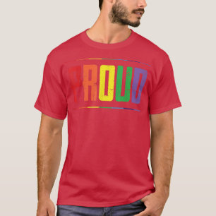 Camiseta Arco-Íris Orgulhoso Orgulho gay Mês Igualdade LGBT
