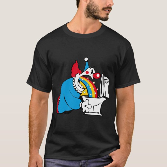 Camiseta Arco-Íris Palhaço (Frente)