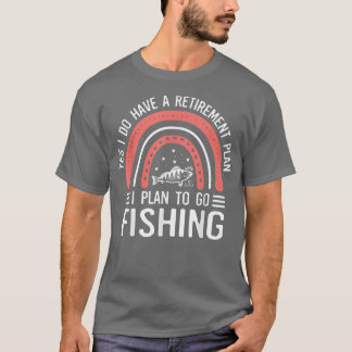 Camiseta Arco-Íris — Plano De Reforma Engraçado — Ir Pescar
