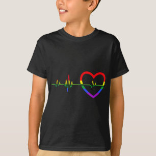 Camiseta Arco-íris Pulsação LGBTQ