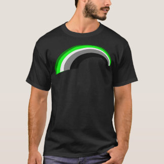 Camiseta Arco-íris romântico