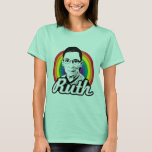 Camiseta Arco-íris Ruth 2016 - Ruth Bader Ginsburg - LGBT 