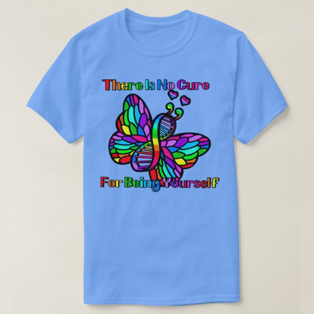 Camiseta Arco-íris sem cura (Frente do Design)