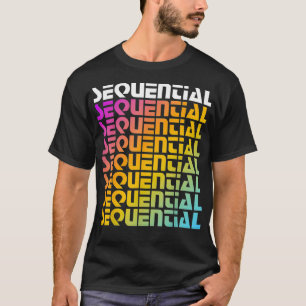 Camiseta Arco-íris sequencial 