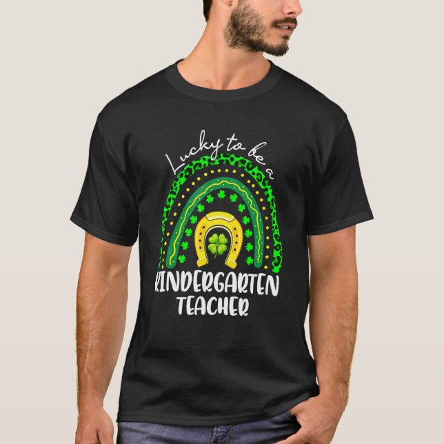 Camiseta Arco-Íris Sorte Ser Uma Patente De Rua De Professo (Frente)