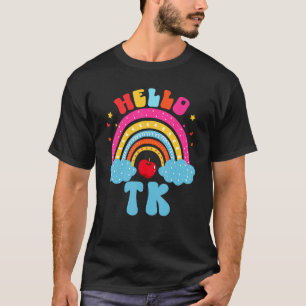 Camiseta Arco-Íris TK Professora Transição Jardim de Infânc