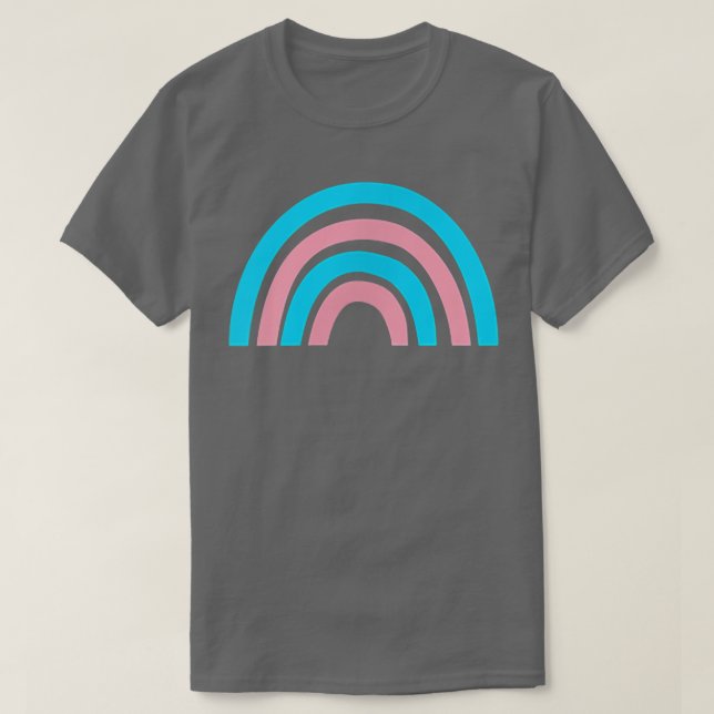 Camiseta Arco-Íris Trans (Transgender)  (Frente do Design)