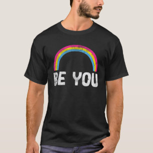 Camiseta Arco-Íris Transexual Você É Vintage Pan Prioridade