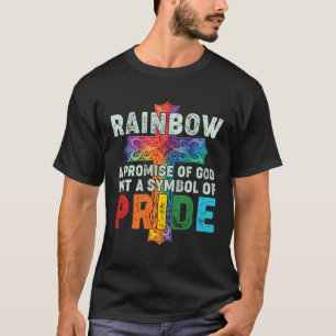 Camiseta Arco-Íris Uma Promessa De Deus Não Um Símbolo De O