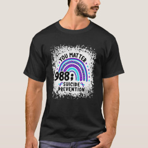 Camiseta Arco-Íris Você Importa Sensibilização Para A Preve