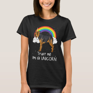 Camiseta Arco-íris Welsh Terrier Confie Em Mim Sou Um Cão U